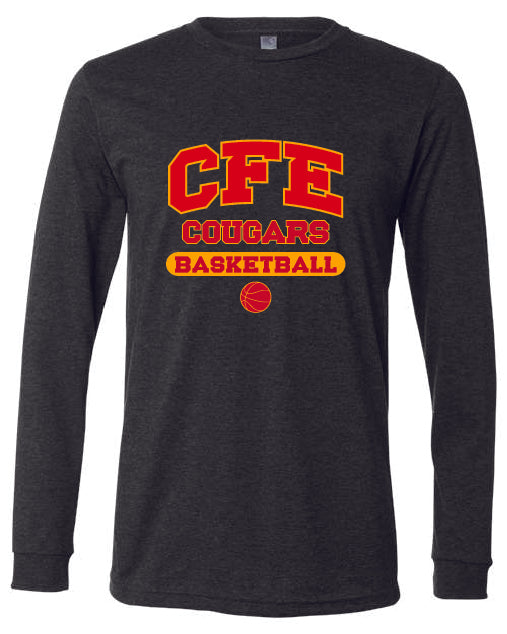 Coles Ferry Basketball Grey Long Sleeve t-shirt