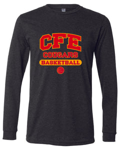 Coles Ferry Basketball Grey Long Sleeve t-shirt