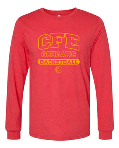 Coles Ferry Basketball Red Long Sleeve