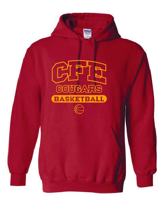 Coles Ferry Basketball Red Hoodie