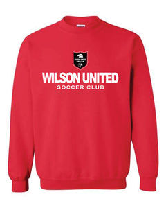 Wilson United Soccer Full Logo Red Sweatshirt