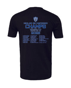 Walter J. Baird Soccer Champs T-Shirt