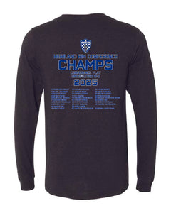 Walter J. Baird Soccer Champs Long Sleeve t-shirt