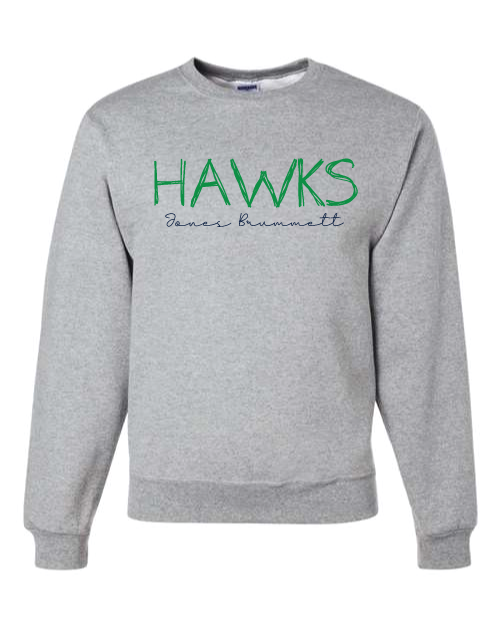 Jones Brummett Hawks Sweatshirt