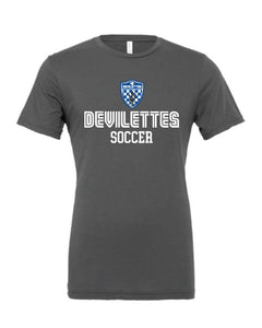 Devilettes Soccer Grey t-shirt 2025
