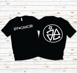 EFF Cancer t-shirt front and back