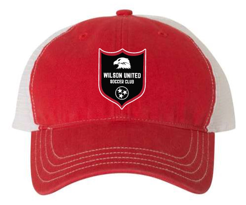 Wilson United Red Unstructured Hat